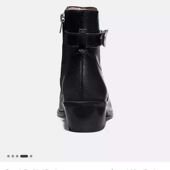 COACH DYLAN BOOTIES SHOES SIZE 9.5 - Picture 5 of 13